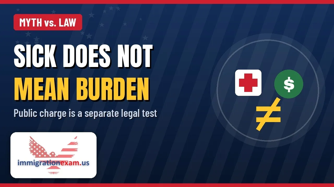 💰 Does a Medical Condition Make You a "Public Charge"? Let's Kill This Myth — video thumbnail