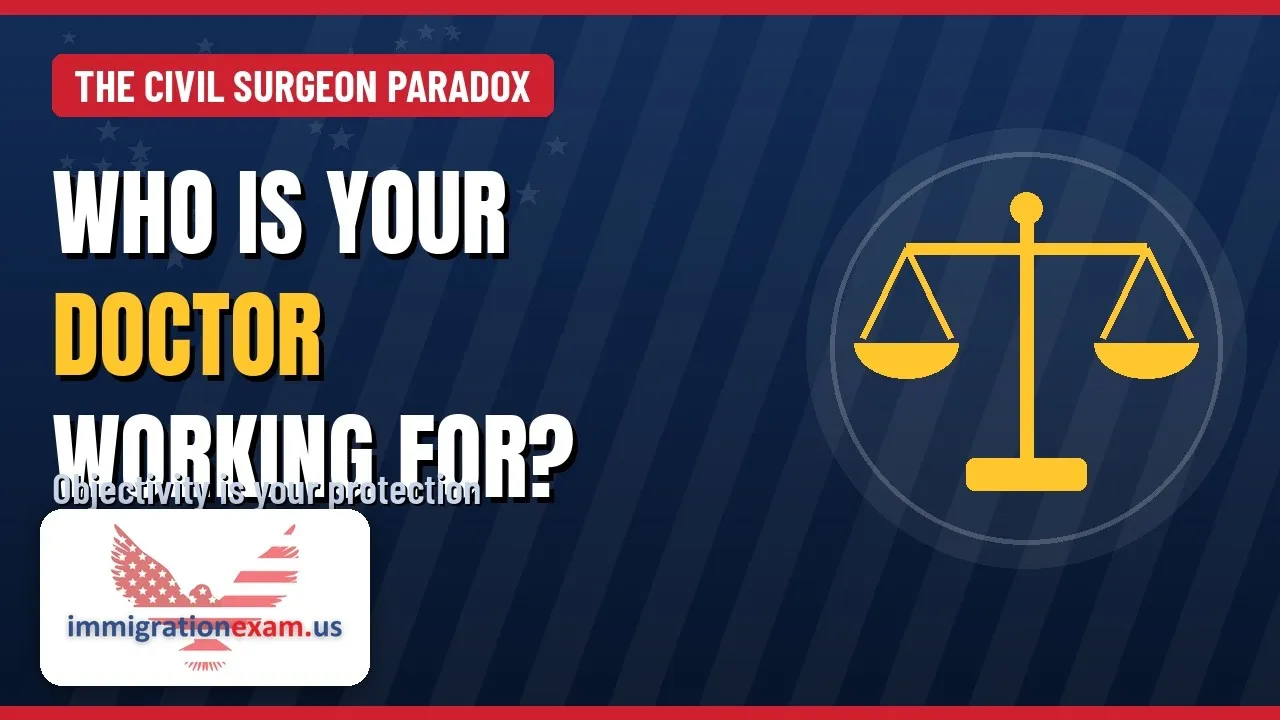 Why Your Civil Surgeon Seems "Cold" ⚖️ (And Why That Protects You) — video thumbnail