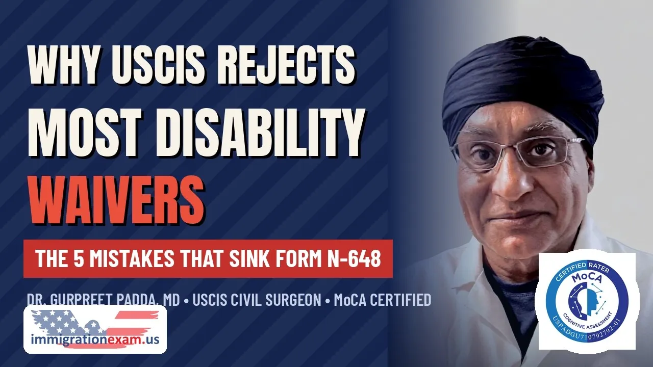 EP 02: Why USCIS Rejects Most Disability Waivers — The 5 Mistakes That Sink Form N-648 — video thumbnail